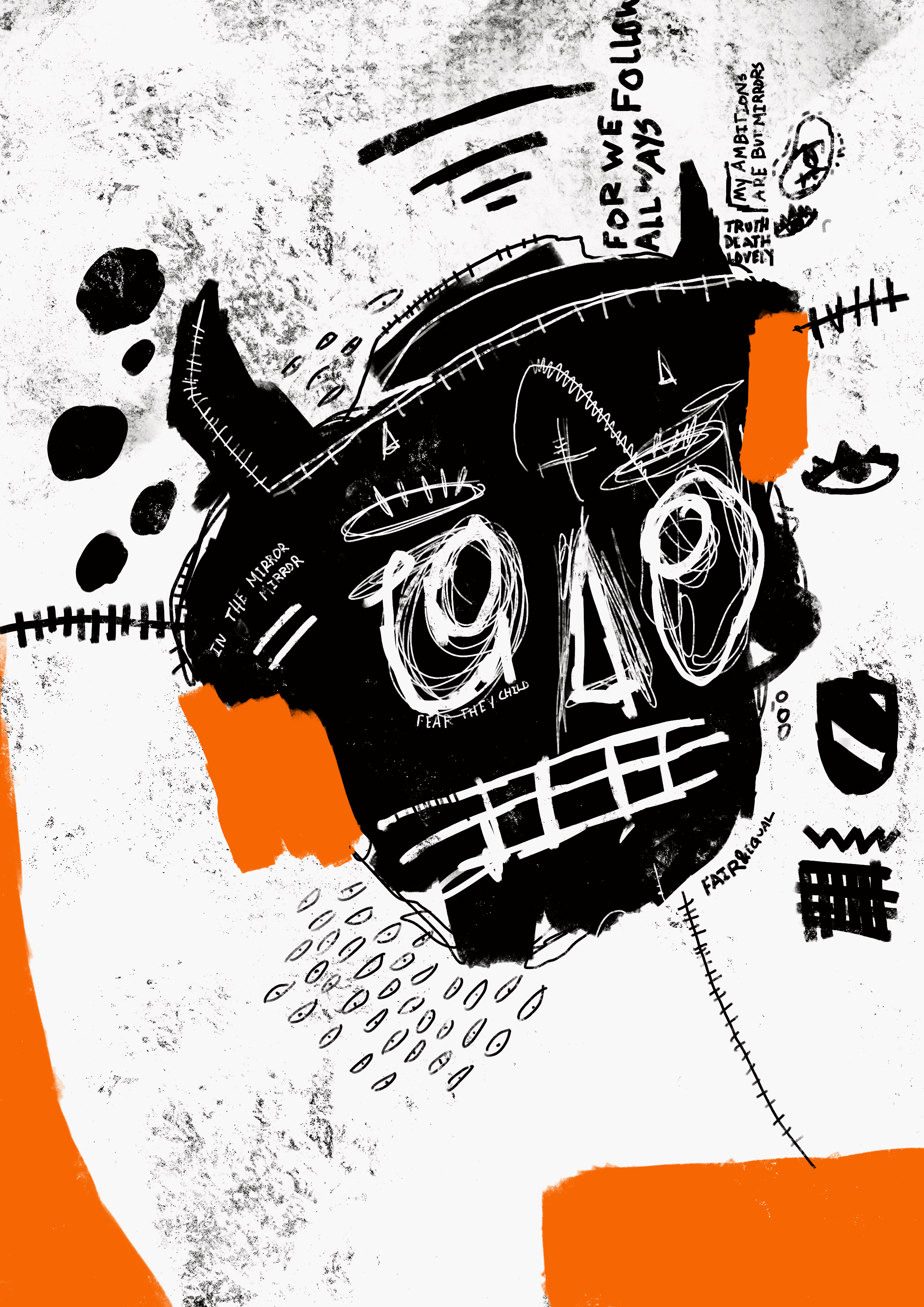 Presented by PROOF in Grails I, a work of art created by Lucréce titled MIRROR, MIRROR..